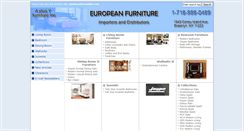 Desktop Screenshot of eurofurnitureonline.net