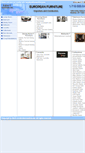 Mobile Screenshot of eurofurnitureonline.net